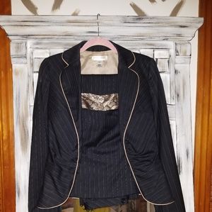 White House Black Market, Black, Three Piece Suit